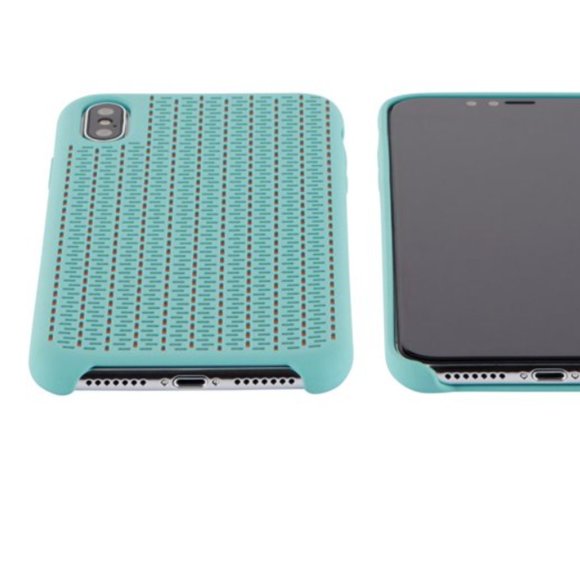 BlackWeb Soft Touch Silicone Case for iPhone XsMax Light Blue Brand New - Picture 2 of 2